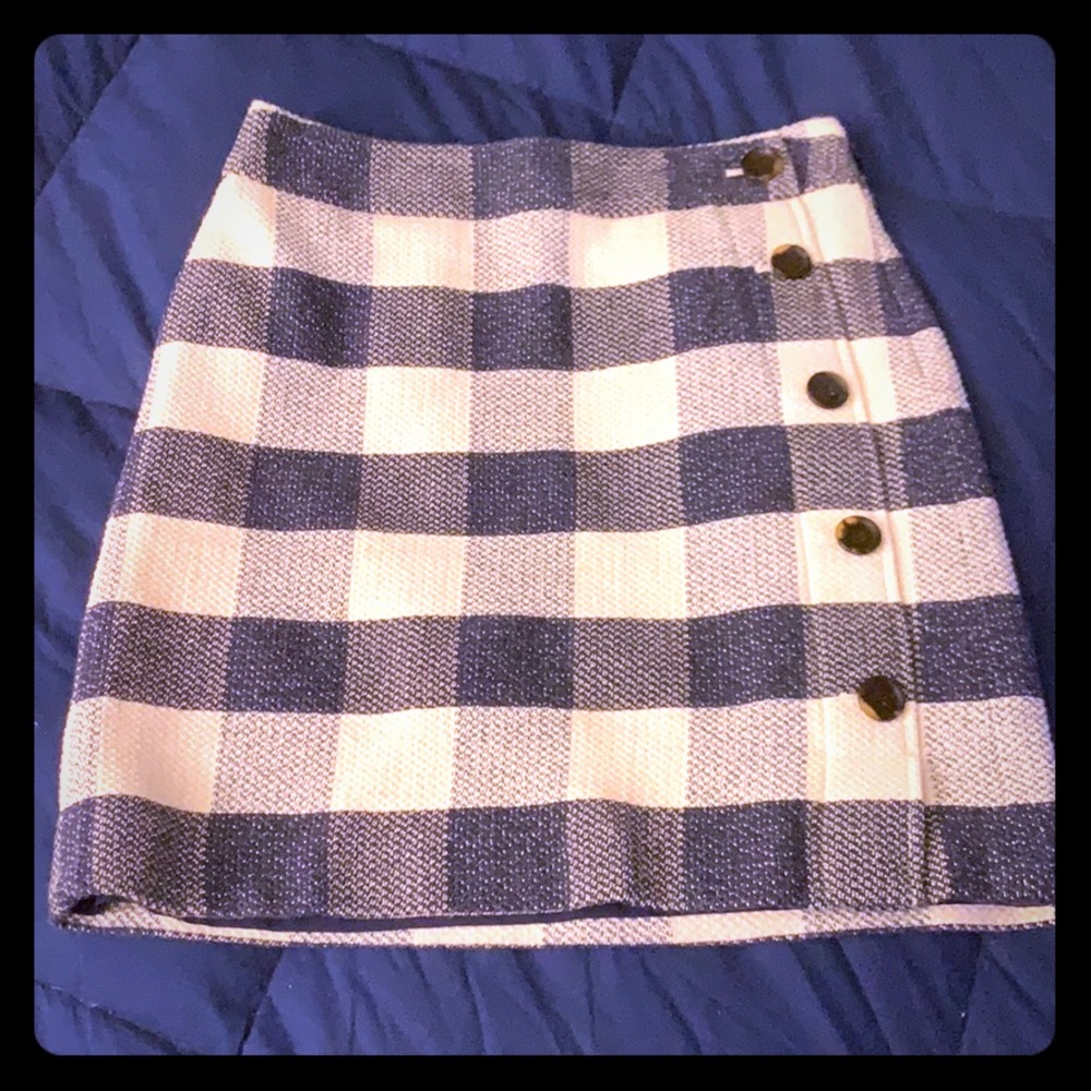 Plaid skirt